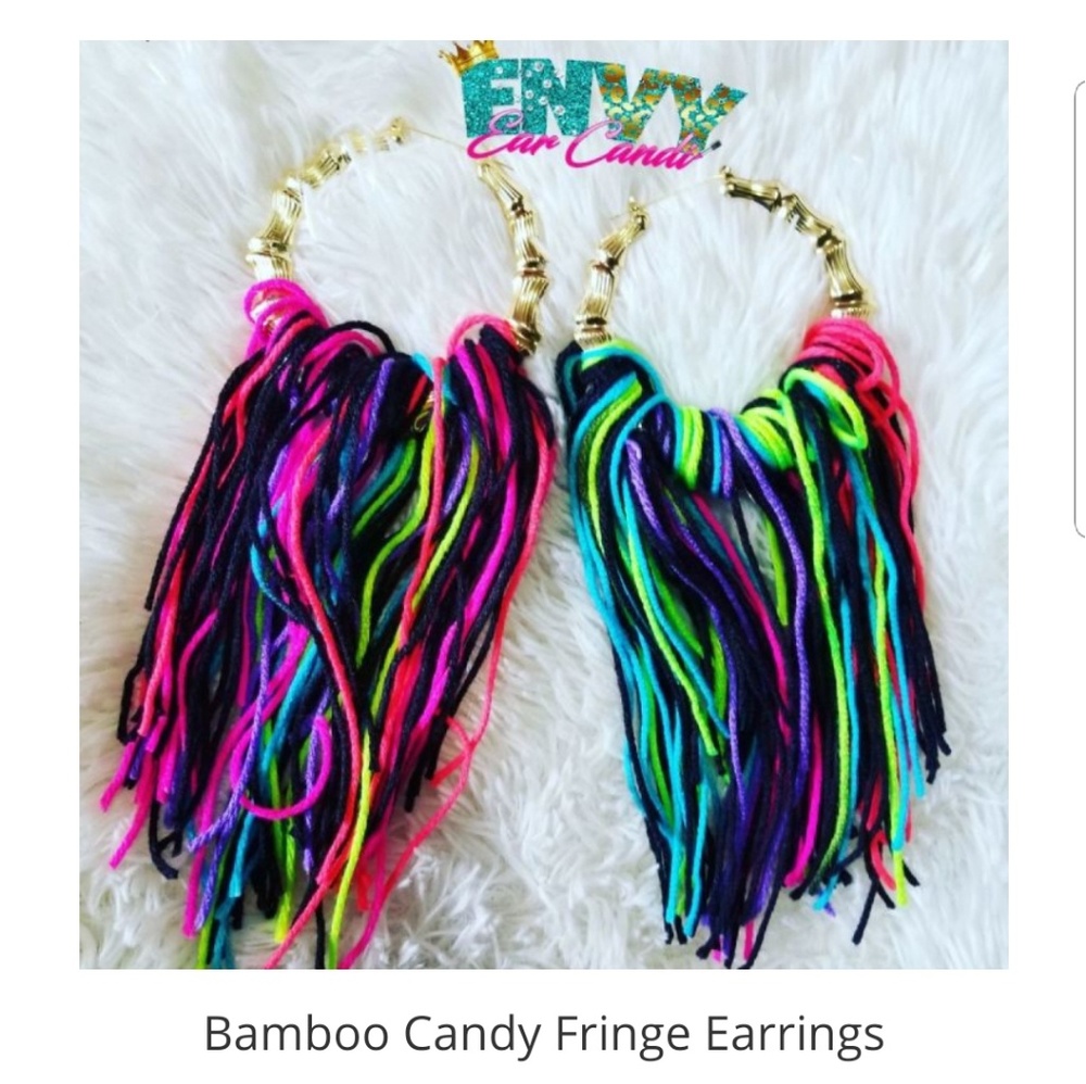 Fringe earrings